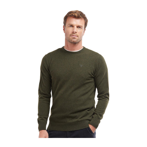 Barbour Pullover Maglia Uomo in 100% lana Verde - Francavilla Moda